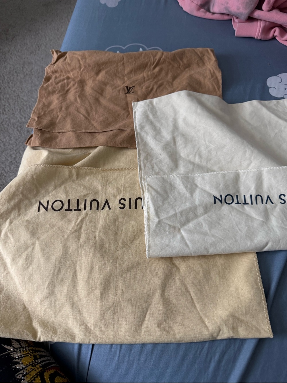 Louis Vuitton Dust Bag - Beige, Cream & Tan